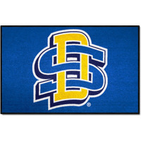 FANMATS 4445 NCAA - South Dakota State Jackrabbits Starter Mat Accent Rug - 19in. x 30in. | Sports Fan Home Decor Rug and Tailgating Mat
