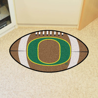 FANMATS NCAA Oregon Ducks Sports Team Logo Football Rug - 20.5" W x 32.5" L