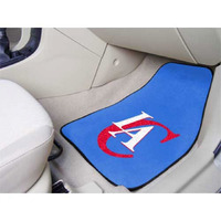 National Basketball Association Los Angeles Clippers 2 - Piece Carpeted Car Mats 18"x27"