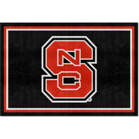 North Carolina State University 5ft. x 8 ft. Plush Area Rug