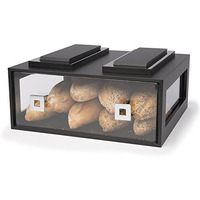Rosseto BD110 Black Matte Large Acrylic Bakery Case