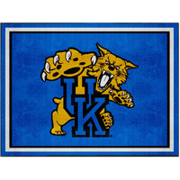 FANMATS 21444 Kentucky 8'X10' Rug, Team Color, 87"x117"