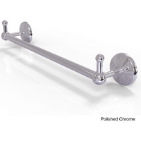 Allied Brass PMC-41-24-PEG Prestige Monte Carlo Collection 24 Inch Integrated Hooks Towel Bar, 24", Polished Chrome