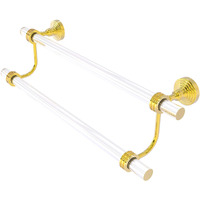 Allied Brass PG-72D-18 Pacific Grove Collection 18 Inch Double Dotted Accents Towel Bar, Polished Brass