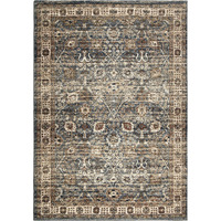 Aria Tree of Life Indoor Area Rug - 7'8" x 10'10" Indigo, Traditional Intricate Floral-Patterned Design, Stain-Resistant, Easy to Clean, Durable Rug for Living Room, or Bedroom Home Decor