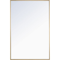 Elegant Decor MR4078BR Eternity Mirror, Brass