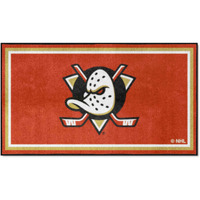 FANMATS 19893 NHL Anaheim Ducks 3ft. x 5ft. Plush Area Rug | Sports Fan Area Rug, Home Decor Rug and Tailgating Mat
