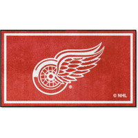 FANMATS 19903 NHL Detroit Red Wings 3ft. x 5ft. Plush Area Rug | Sports Fan Area Rug, Home Decor Rug and Tailgating Mat