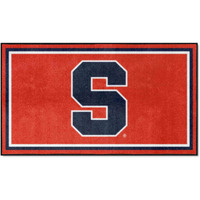 FANMATS 19757 NCAA Syracuse Orange 3ft. x 5ft. Plush Area Rug | Sports Fan Area Rug, Home Decor Rug and Tailgating Mat