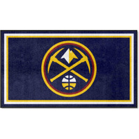 FANMATS 19834 NBA Denver Nuggets 3ft. x 5ft. Plush Area Rug | Sports Fan Area Rug, Home Decor Rug and Tailgating Mat