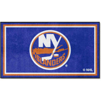 FANMATS 19911 NHL New York Islanders 3ft. x 5ft. Plush Area Rug | Sports Fan Area Rug, Home Decor Rug and Tailgating Mat