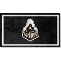 FANMATS 19754 NCAA Purdue Boilermakers 3ft. x 5ft. Plush Area Rug | Sports Fan Area Rug, Home Decor Rug and Tailgating Mat