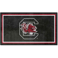 FANMATS 19784 NCAA South Carolina Gamecocks 3ft. x 5ft. Plush Area Rug | Sports Fan Area Rug, Home Decor Rug and Tailgating Mat