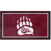 FANMATS 19779 NCAA Montana Grizzlies 3ft. x 5ft. Plush Area Rug | Sports Fan Area Rug, Home Decor Rug and Tailgating Mat