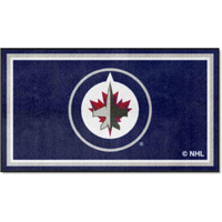 FANMATS 19922 NHL Winnipeg Jets 3ft. x 5ft. Plush Area Rug | Sports Fan Area Rug, Home Decor Rug and Tailgating Mat