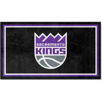 FANMATS 19852 NBA Sacramento Kings 3ft. x 5ft. Plush Area Rug | Sports Fan Area Rug, Home Decor Rug and Tailgating Mat