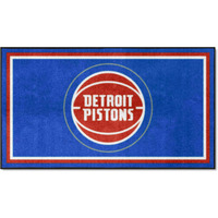 FANMATS 19835 NBA Detroit Pistons 3ft. x 5ft. Plush Area Rug | Sports Fan Area Rug, Home Decor Rug and Tailgating Mat