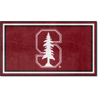 FANMATS 19756 NCAA Stanford Cardinal 3ft. x 5ft. Plush Area Rug | Sports Fan Area Rug, Home Decor Rug and Tailgating Mat