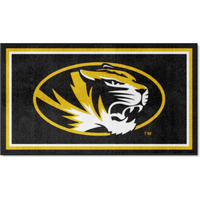 FANMATS 19778 NCAA Missouri Tigers 3ft. x 5ft. Plush Area Rug | Sports Fan Area Rug, Home Decor Rug and Tailgating Mat