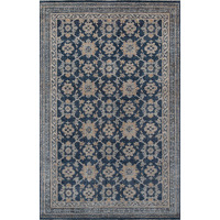Momeni Banaras Area Rug, 5'6" X 8'6", Blue
