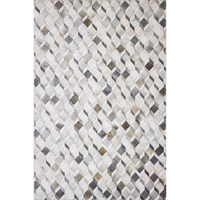 Loloi II Maddox Grey/Mocha 3'-6" x 5'-6" Accent Rug
