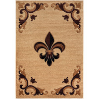 United Weavers of America Bristol Barnsley Beige Area Rug, 7'10" x 10'6"
