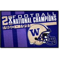 FANMATS University of Washington Dynasty Rug - 19in. x 30in, Purple