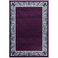 United Weavers of America Bristol Altamont Plum Runner Rug, 2'7" x 7'4"
