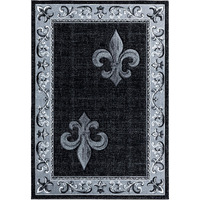 United Weavers of America Bristol Lilium Grey Mat Rug, 2'7" x 4'2"