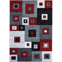 United Weavers of America Bristol Cicero Red Runner Rug, 2'7" x 7'4"