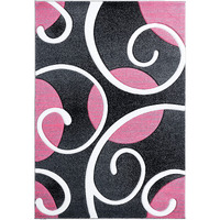 United Weavers of America Bristol Riley Pink Mat Rug, 2'7" x 4'2"