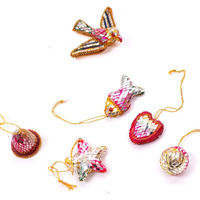 Christmas Ornament Mirror - Set of 6