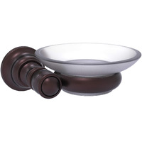 Allied Brass CL-62 Carolina Collection Wall Mounted Soap Dish, Antique Bronze