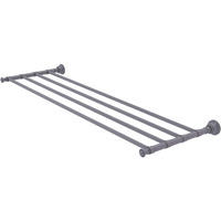 Allied Brass CL-HTL-5-36 Carolina Collection 36 Inch Towel Shelf, Matte Gray