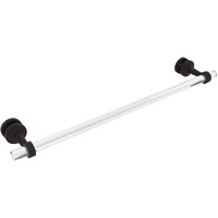 Allied Brass PB-41-SM-24 Pacific Beach Collection 24 Inch Shower Door Towel Bar, Oil Rubbed Bronze