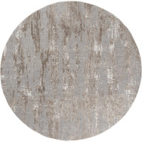 United Weavers Cascades Salish Beige Abstract Round Rug 7'10" RD
