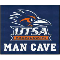 FANMATS 28125 UTSA Roadrunners Man Cave Tailgater Rug - 5ft. x 6ft. Sports Fan Area Rug, Home Decor Rug and Tailgating Mat