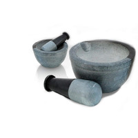 INDIA OVERSEAS TRADING CORP Mortar Pestle, Soapstone/Slate