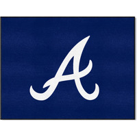 FANMATS 29184 Atlanta Braves All-Star Rug - 34 in. x 42.5 in. Sports Fan Area Rug, Home Decor Rug and Tailgating Mat