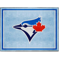 FANMATS 28698 Toronto Blue Jays 8ft. x 10 ft. Plush Area Rug