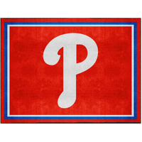FANMATS 29051 Philadelphia Phillies 8ft. x 10 ft. Plush Area Rug
