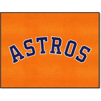 FANMATS 29062 Houston Astros All-Star Rug - 34 in. x 42.5 in. Sports Fan Area Rug, Home Decor Rug and Tailgating Mat