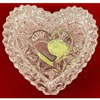 Designer Jewelry HEARTBOX Crystal Heart Shaped Box