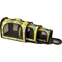 A&E Cage Co. - HB1505S TAN - Small Soft Sided Travel Carrier - The Excursion