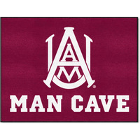 FANMATS 32717 Alabama Agricultural & Mechanical University All-Star Mat - Man Cave | Maroon | 33.75"x42.5" | AAMU Primary Logo