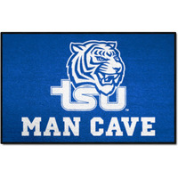 FANMATS 31094 Tennessee State Tigers Man Cave Starter Mat Accent Rug - 19in. x 30in.