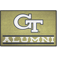FANMATS 32959 NCAA - Georgia Tech Starter Mat Accent Rug - 19in. x 30in. Alumni Starter Mat| Sports Fan Home Decor Rug and Tailgating Mat