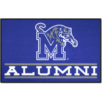 FANMATS 32966 NCAA - University of Memphis Starter Mat Accent Rug - 19in. x 30in. Alumni Starter Mat| Sports Fan Home Decor Rug and Tailgating Mat