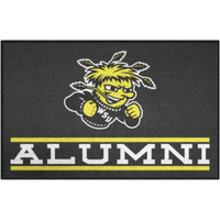 FANMATS 32974 Wichita State University Starter Mat Accent Rug - 19in. x 30in. Alumni Starter Mat