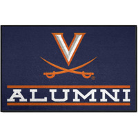 FANMATS 32971 NCAA - University of Virginia Starter Mat Accent Rug - 19in. x 30in. Alumni Starter Mat| Sports Fan Home Decor Rug and Tailgating Mat